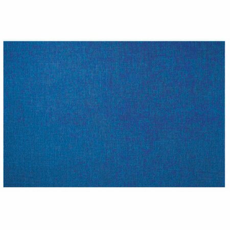 AARCO Fabric Covered Tackable Board Square Model  48"x96" Sapphire SF4896745